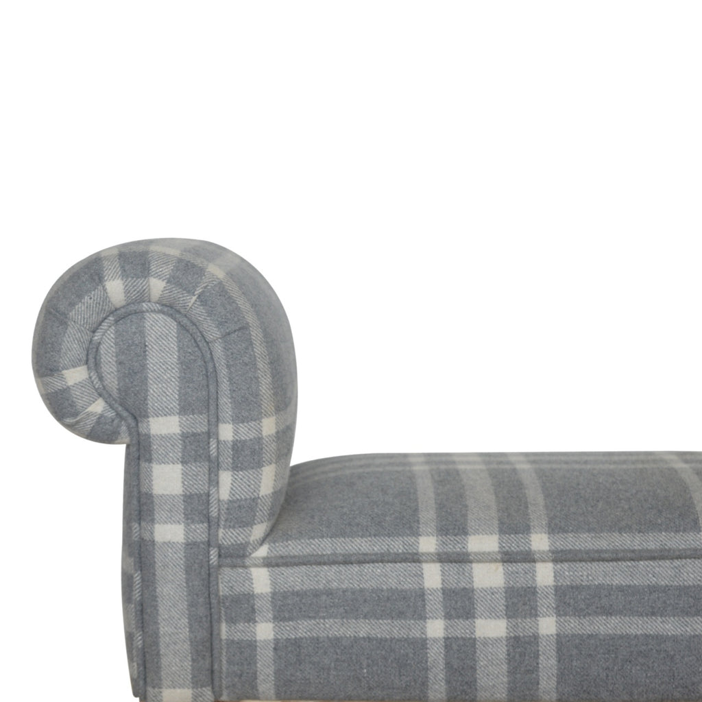 Canus Tartan Bedroom Bench