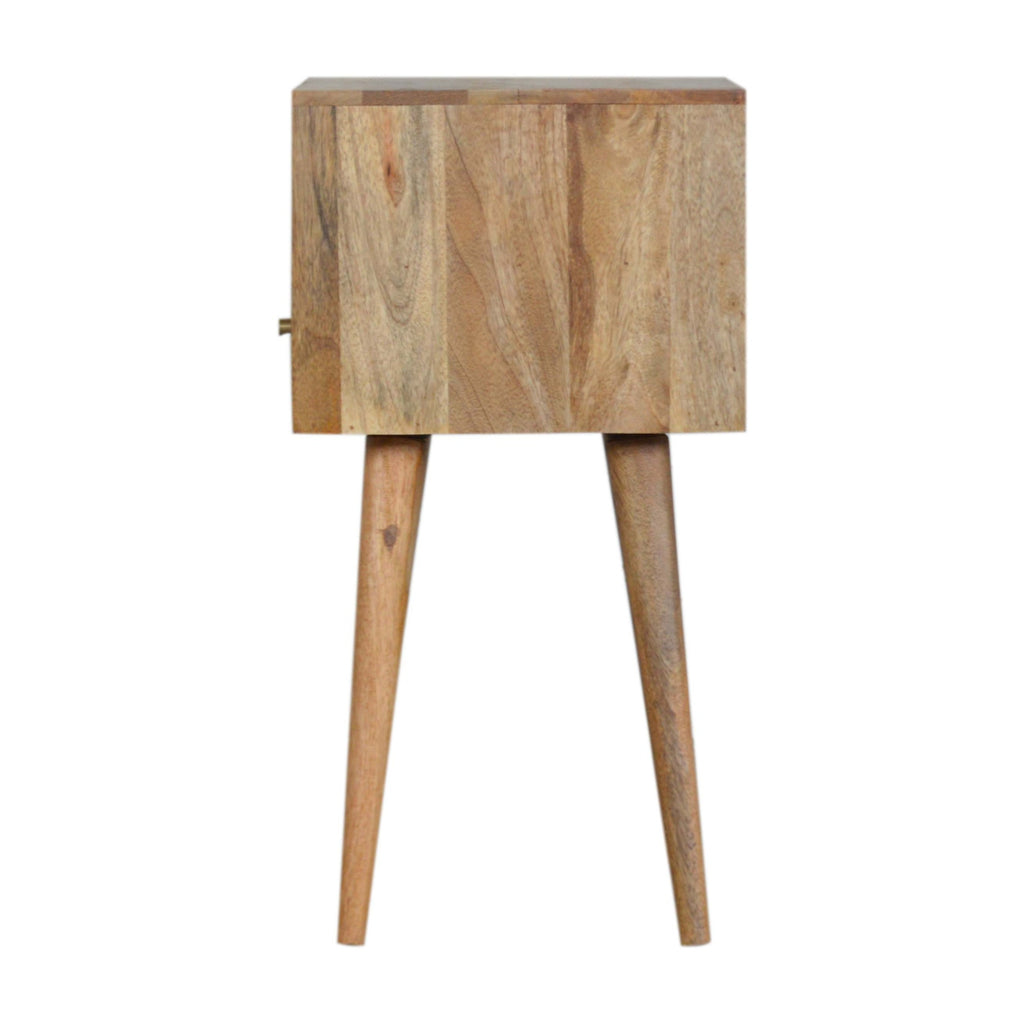 Mini Cement Chip Drawer Bedside