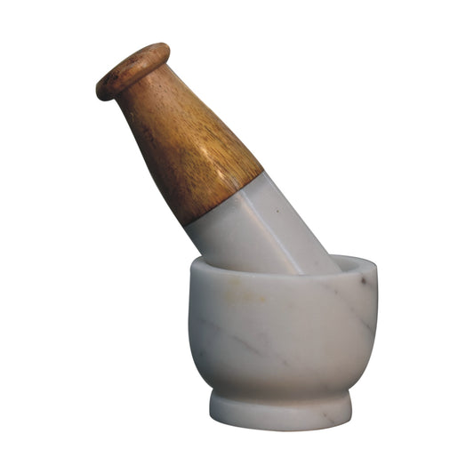 Small Marble Pestle and Mortar