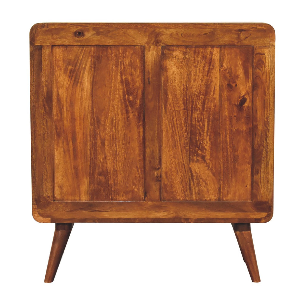 3 over 2 Curved Chestnut Chest